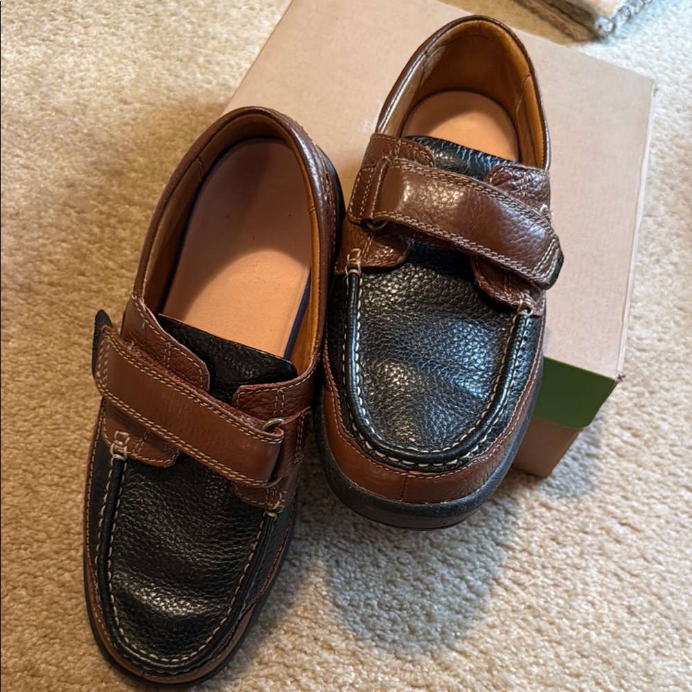 Dr. Comfort Men's Brown and Black Leather Loafers